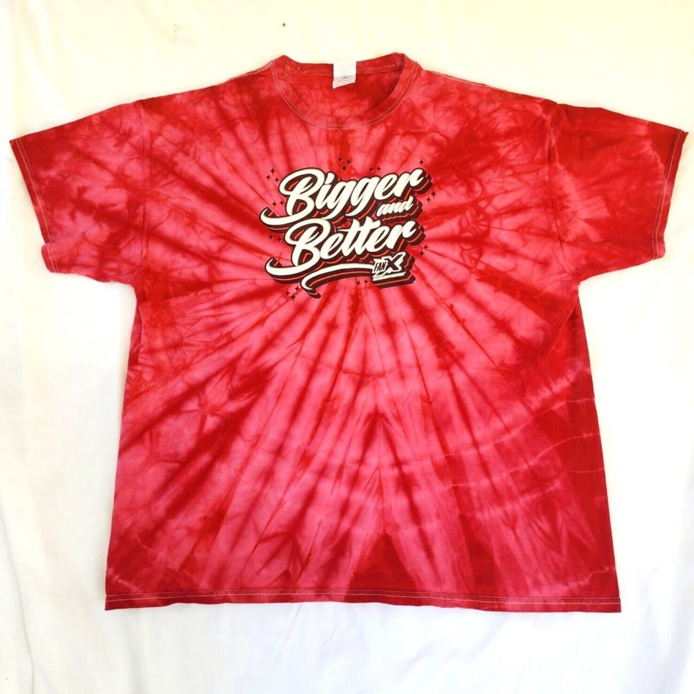 Color Tone Tie Dye Pink T-Shirt Fan X Salt Lake convention 2XL Bigger and Better